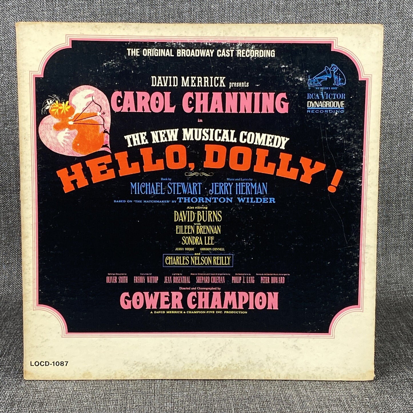 Hello Dolly LP Record Vinyl Carol Channing | Jerry Herman RCA Victor 1087
