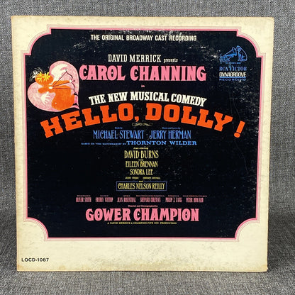 Hello Dolly LP Record Vinyl Carol Channing | Jerry Herman RCA Victor 1087