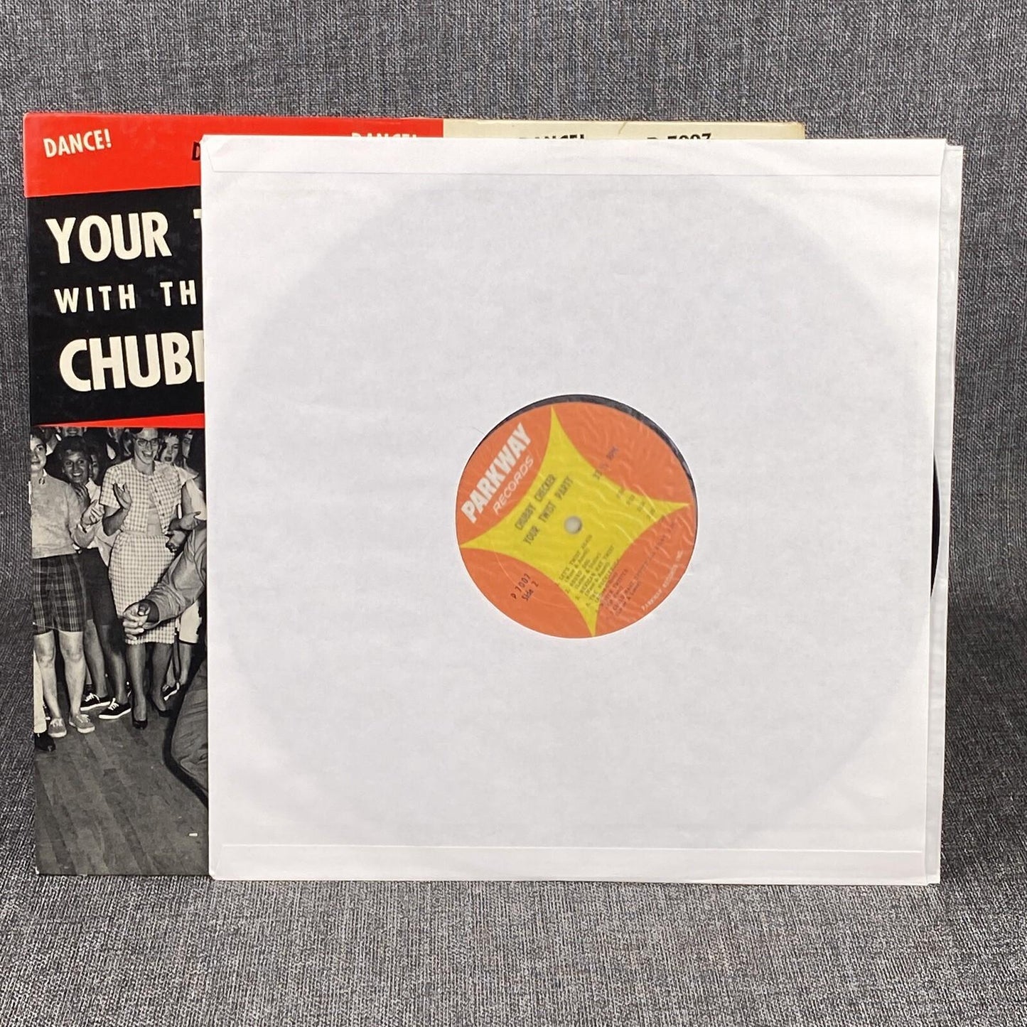 CHUBBY CHECKER  LP Your Twist Party 1960  Parkway Nono Vinyl
