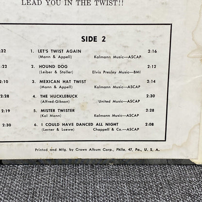 CHUBBY CHECKER  LP Your Twist Party 1960  Parkway Nono Vinyl