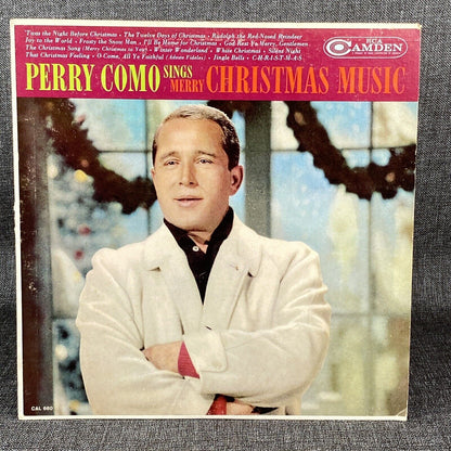 The Perry Como Christmas Album RCA Camden Vinyl LP CAL-660 RE