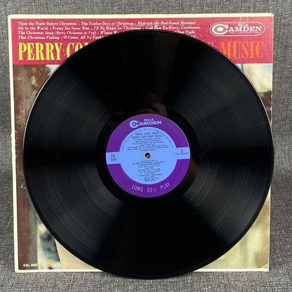 The Perry Como Christmas Album RCA Camden Vinyl LP CAL-660 RE