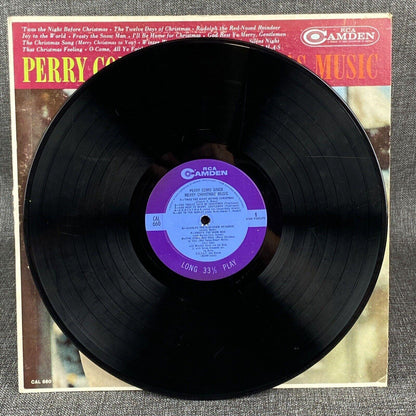 The Perry Como Christmas Album RCA Camden Vinyl LP CAL-660 RE