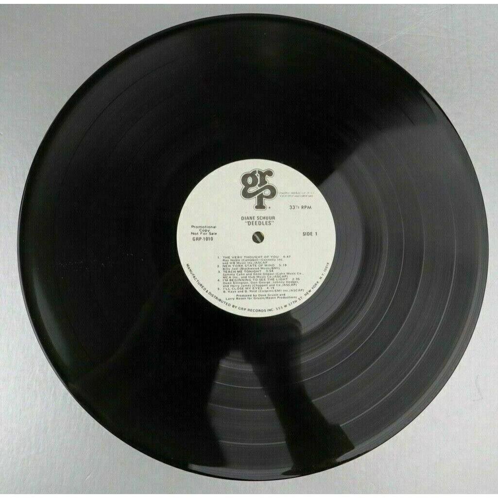 Diane Schuur Deedles PROMO Vinyl Record LP Promotional Copy Jazz Vocals