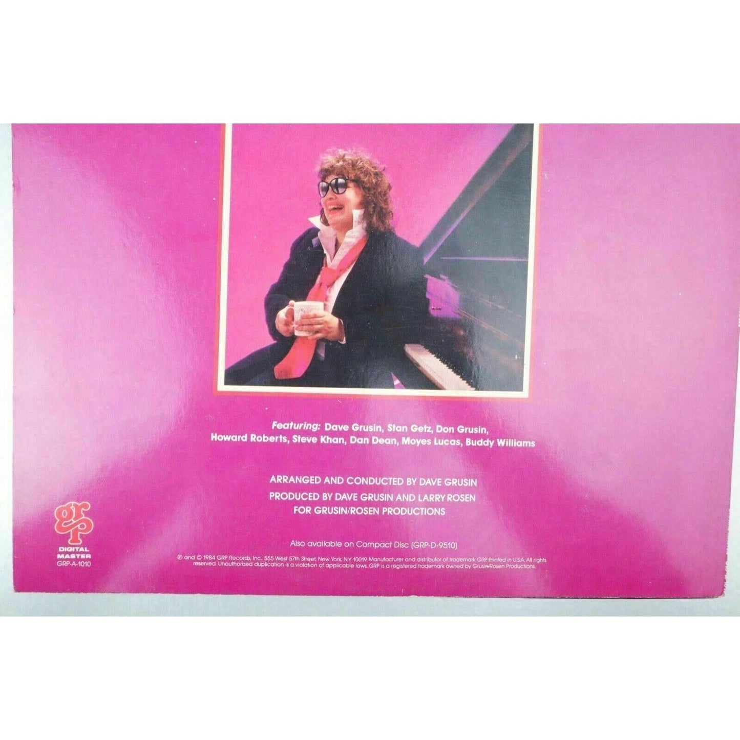 Diane Schuur Deedles PROMO Vinyl Record LP Promotional Copy Jazz Vocals