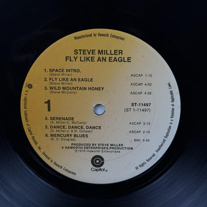 Steve Miller Band – Fly Like An Eagle - Capitol Records – ST-11497 - 1976 - VG