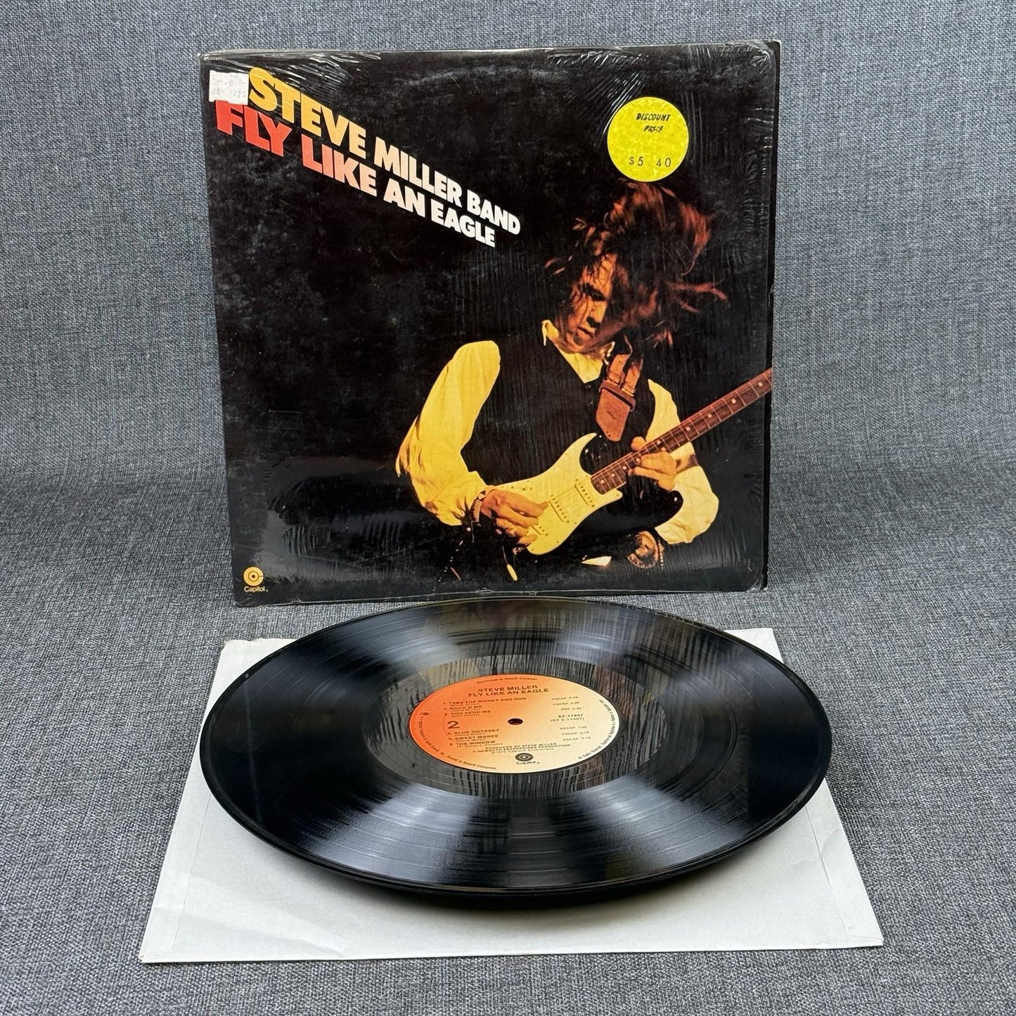 Steve Miller Band – Fly Like An Eagle - Capitol Records – ST-11497 - 1976 - VG