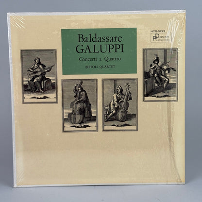 Baldassare Galuppi Concerti A Quattro Biffoli Quartet Dover Vinyl - NEAR MINT