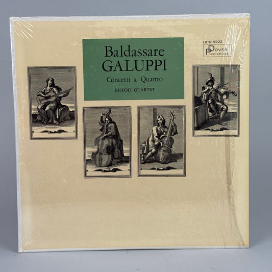 Baldassare Galuppi Concerti A Quattro Biffoli Quartet Dover Vinyl - NEAR MINT