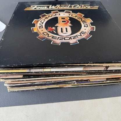 Lot of 25 Vinyl LP Records 1970's Bachman Turner Overdrive Shawn Phillips VIDEO