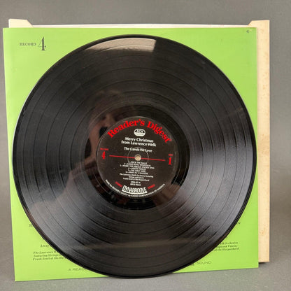 Lawrence Welk Merry Christmas 4 LP Vinyl Record Box Set Readers Digest RD4-07-A