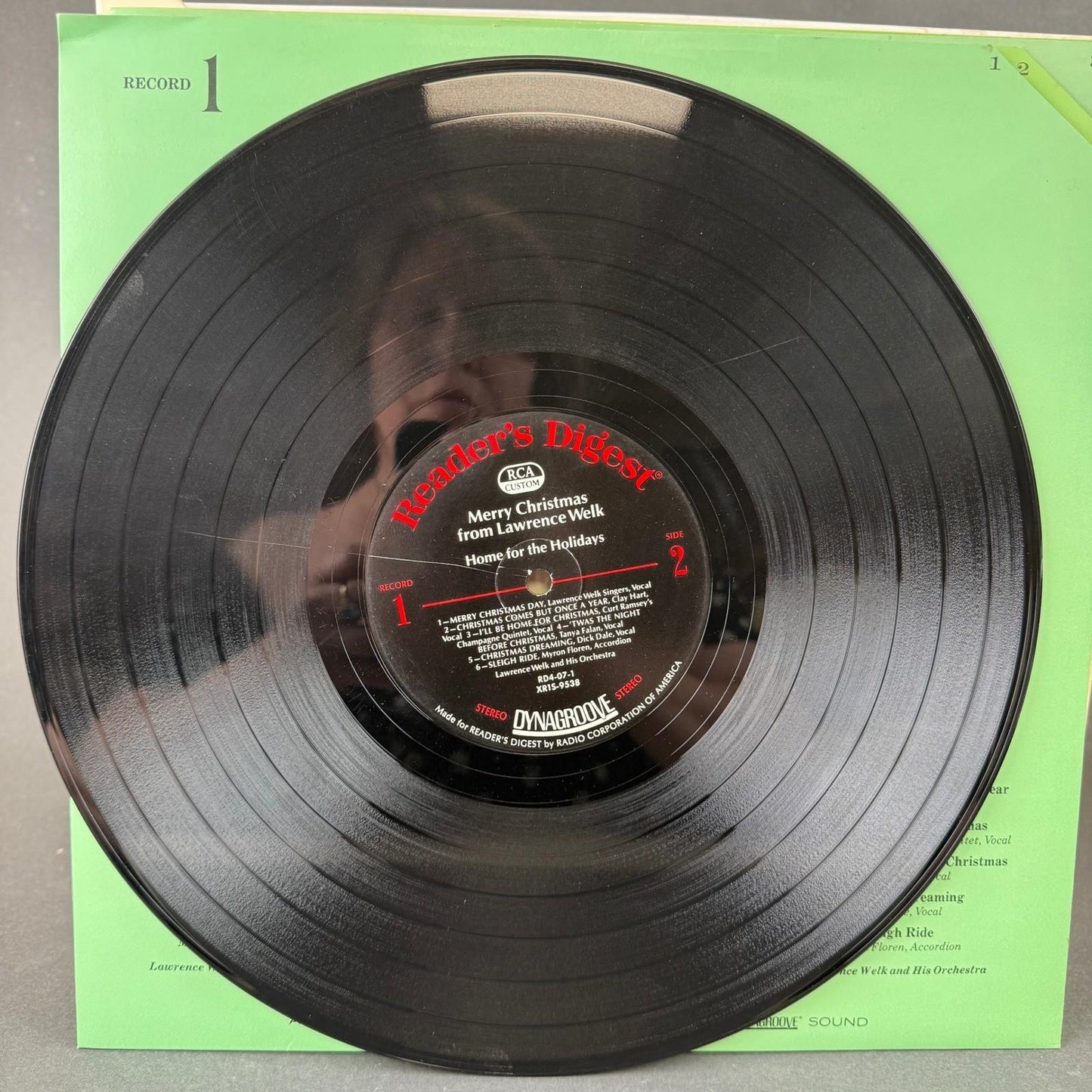 Lawrence Welk Merry Christmas 4 LP Vinyl Record Box Set Readers Digest RD4-07-A
