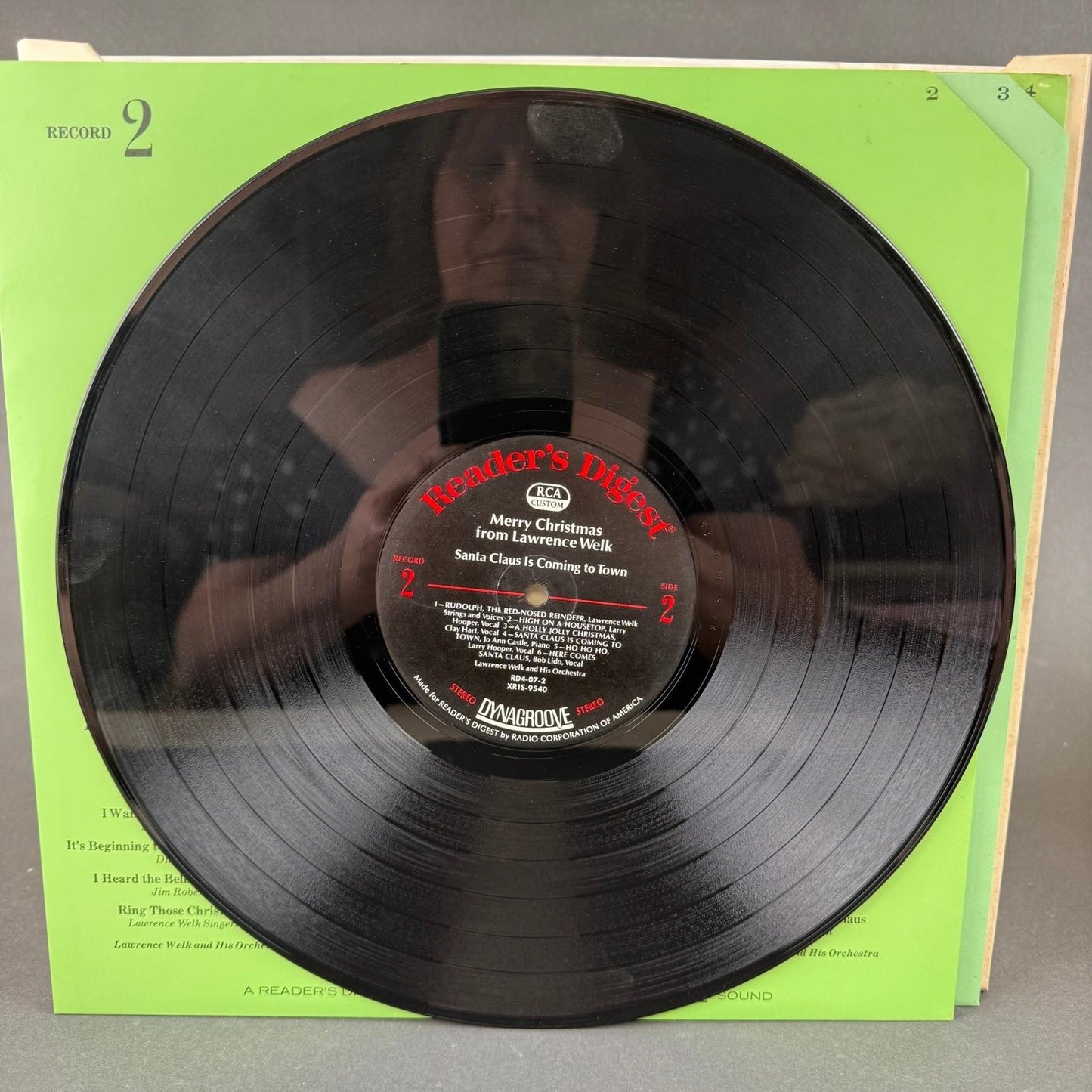 Lawrence Welk Merry Christmas 4 LP Vinyl Record Box Set Readers Digest RD4-07-A