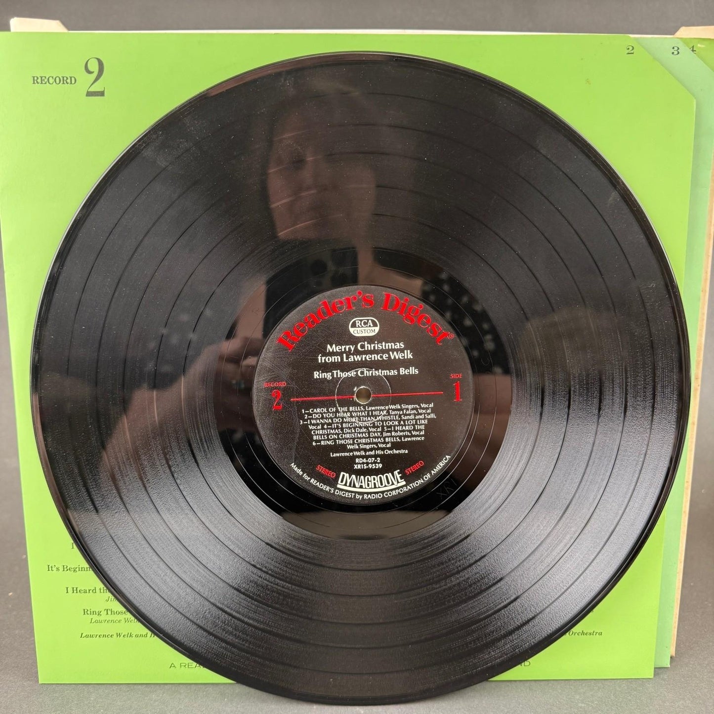 Lawrence Welk Merry Christmas 4 LP Vinyl Record Box Set Readers Digest RD4-07-A