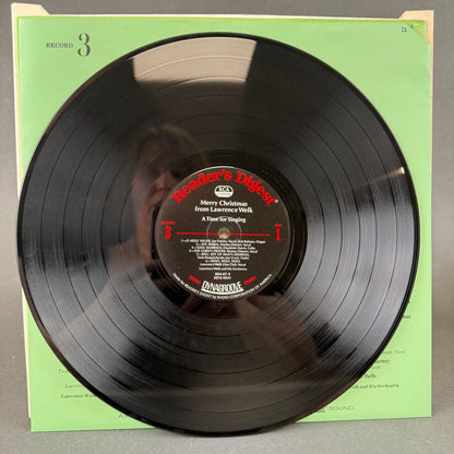 Lawrence Welk Merry Christmas 4 LP Vinyl Record Box Set Readers Digest RD4-07-A
