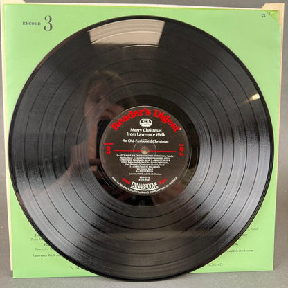 Lawrence Welk Merry Christmas 4 LP Vinyl Record Box Set Readers Digest RD4-07-A