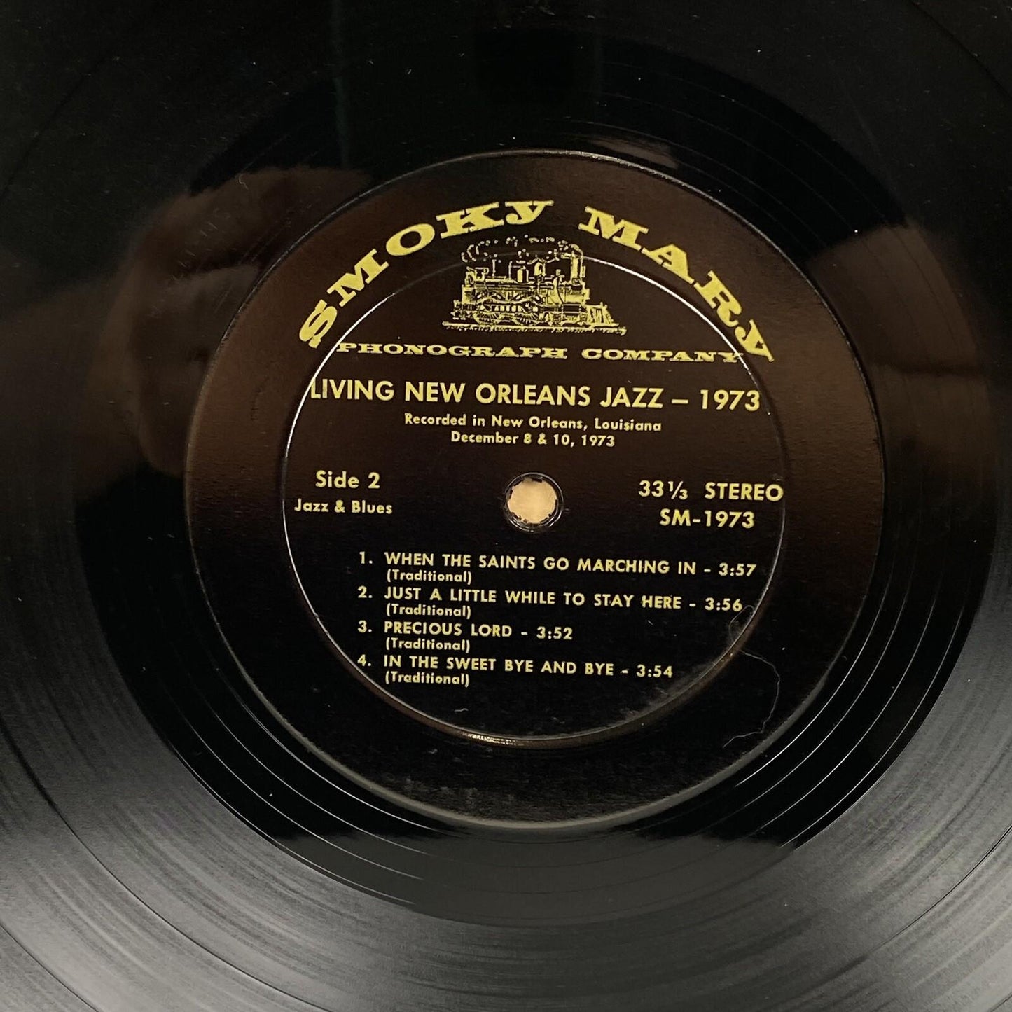 Living New Orleans Jazz , Vinyl Record, by Smoky Mary Phonograph Company, 1973