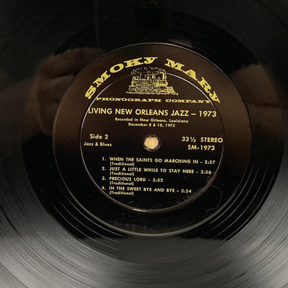 Living New Orleans Jazz , Vinyl Record, by Smoky Mary Phonograph Company, 1973