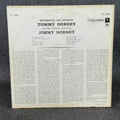 Tommy Dorsey's Greatest Band & Sentimental Swinging Vinyl Records 3 LPs