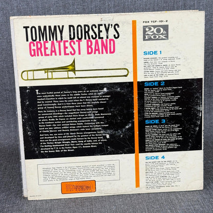 Tommy Dorsey's Greatest Band & Sentimental Swinging Vinyl Records 3 LPs