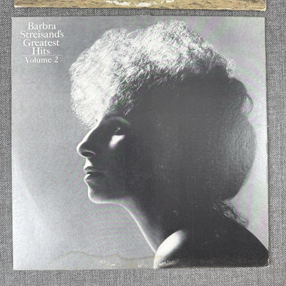 Lot of 2 Barbra Streisand - People / Greatest Hits LP Vinyl Records -NEAR MINT
