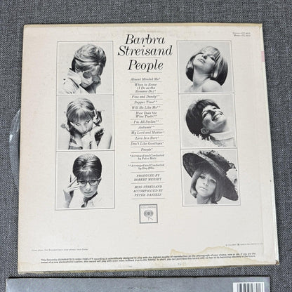 Lot of 2 Barbra Streisand - People / Greatest Hits LP Vinyl Records -NEAR MINT
