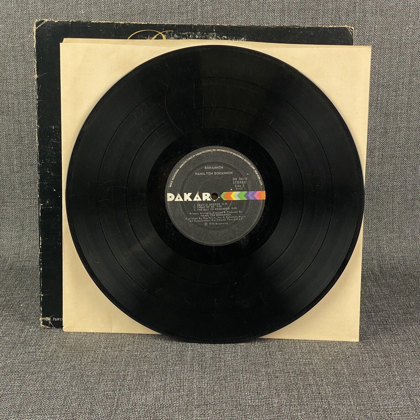 Hamilton Bohannon Dakar LP Vinyl Record 1975