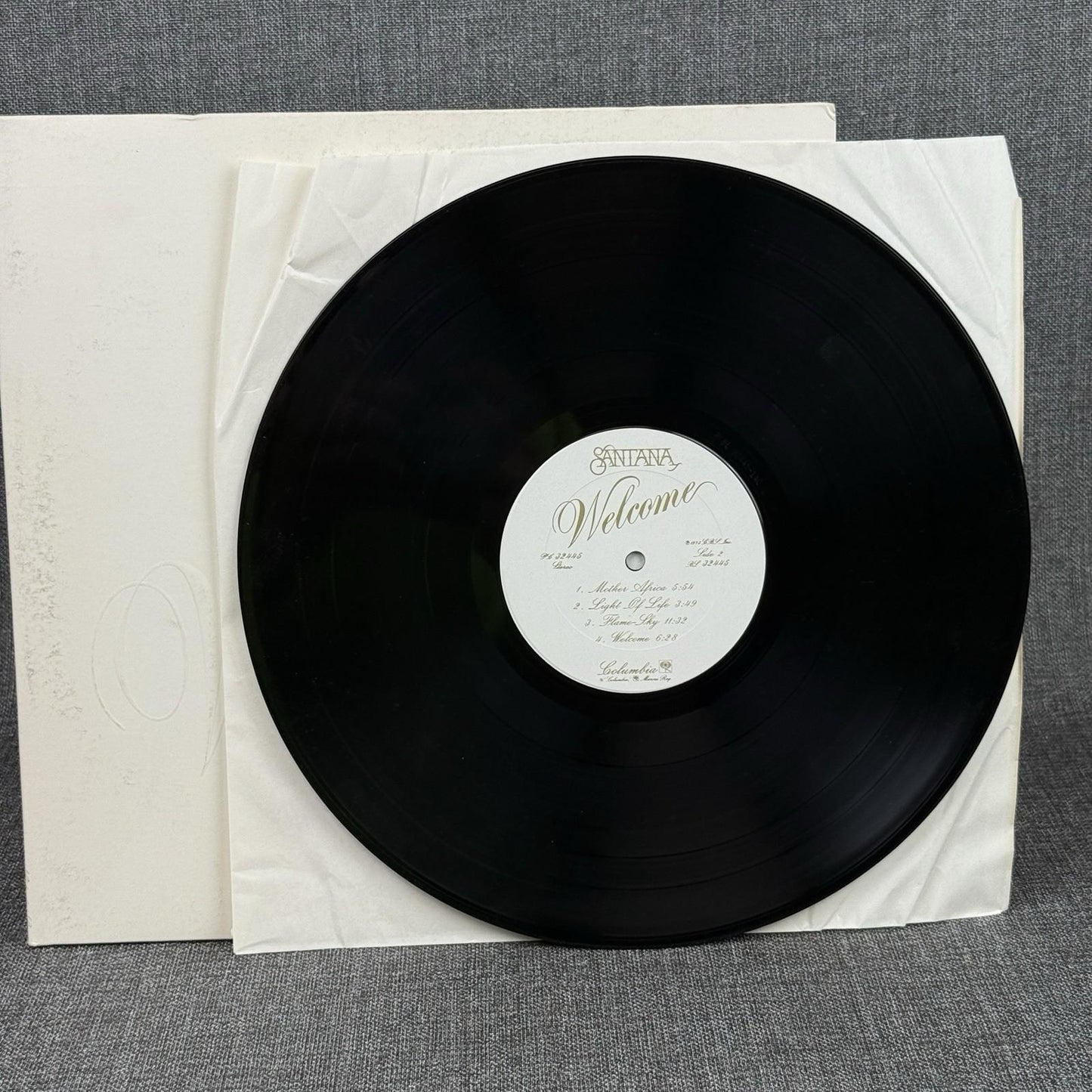 Welcome Santana Vinyl Record  - EXCELLENT