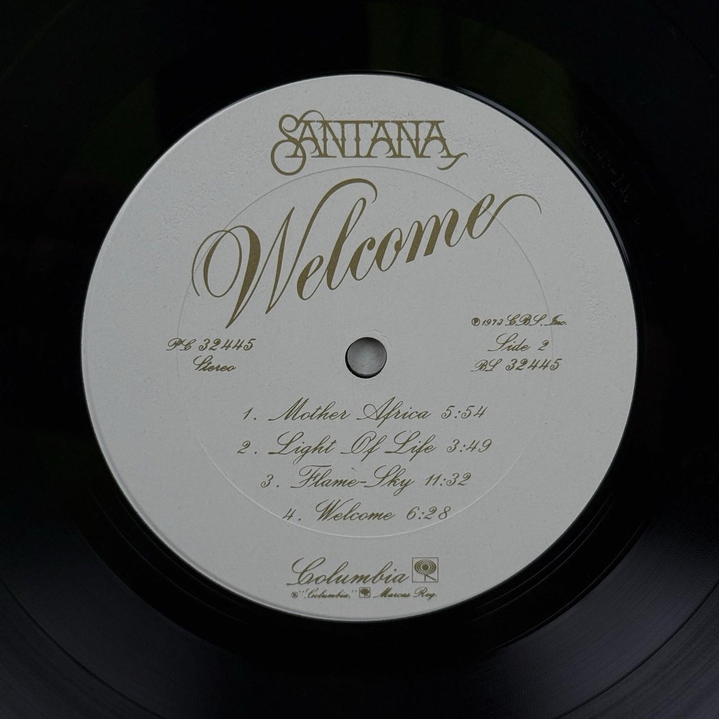 Welcome Santana Vinyl Record  - EXCELLENT