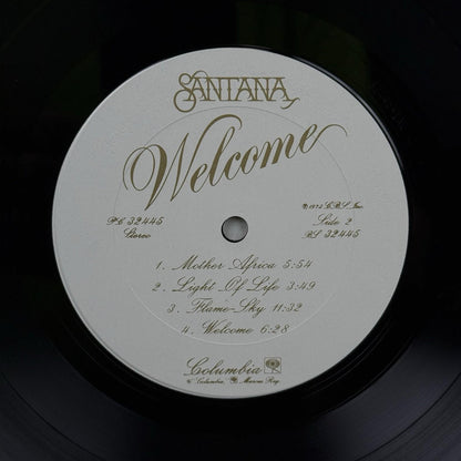 Welcome Santana Vinyl Record  - EXCELLENT