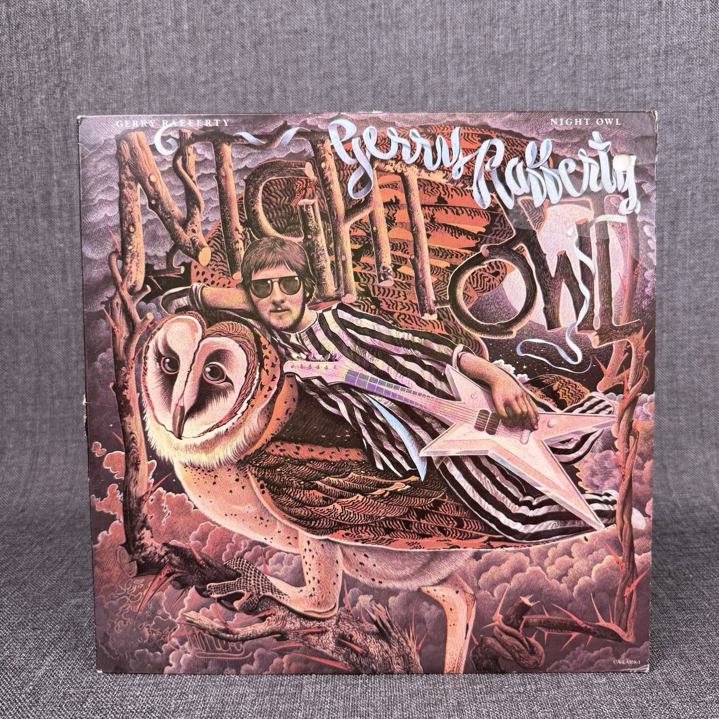 Night Owl by Gerry Rafferty Vinyl Record - EXCELLENT