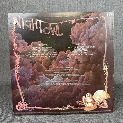 Night Owl by Gerry Rafferty Vinyl Record - EXCELLENT