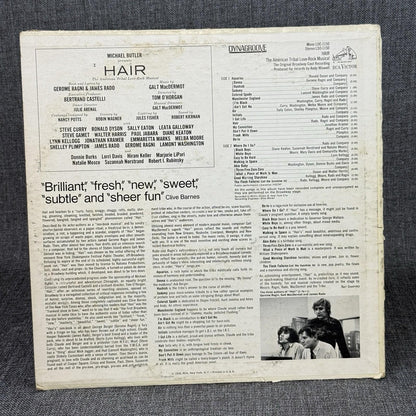 Hair American Tribal Love Rock Musical LP Vinyl Record Album- VERY GOOD