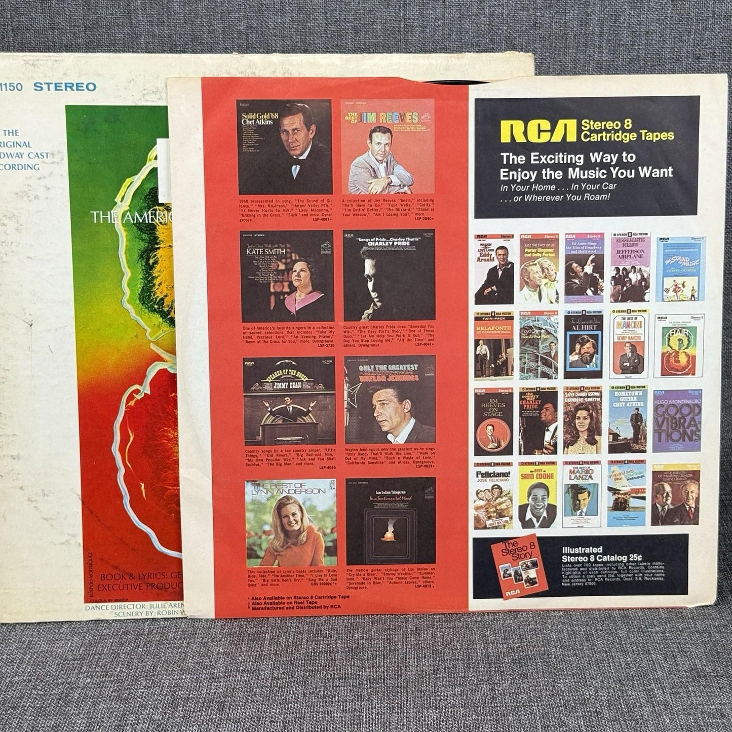 Hair American Tribal Love Rock Musical LP Vinyl Record Album- VERY GOOD