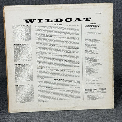 Lucille Ball in Wildcat Musical Vinyl Record - GOOD