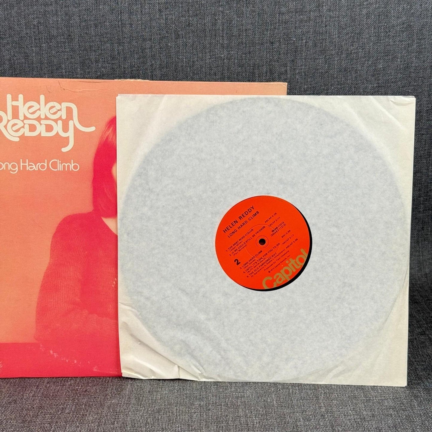 Helen Reddy Long Hard Climb Vinyl Record LP 1973 Capitol SMAS-11213 -NEAR MINT