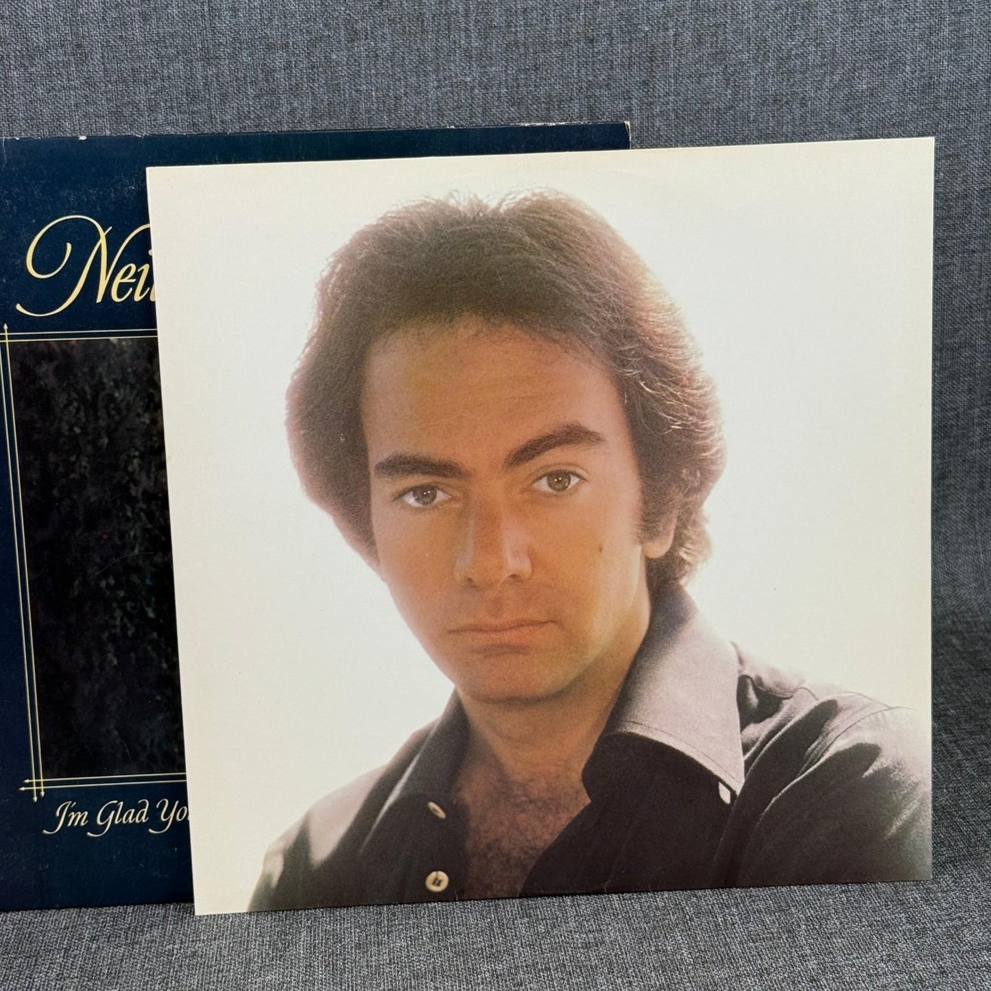 Neil Diamond I'm Glad You're Here With Me Tonight Vinyl Record LP 1977 - EX