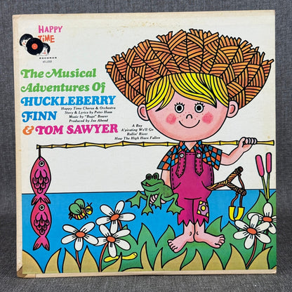 Huckleberry Finn Tom Sawyer Musical Adventures Happy Time Record