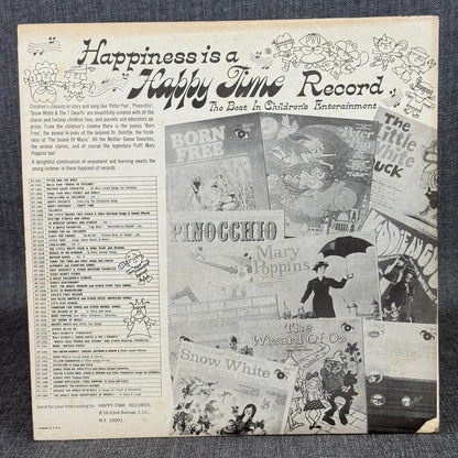 Huckleberry Finn Tom Sawyer Musical Adventures Happy Time Record