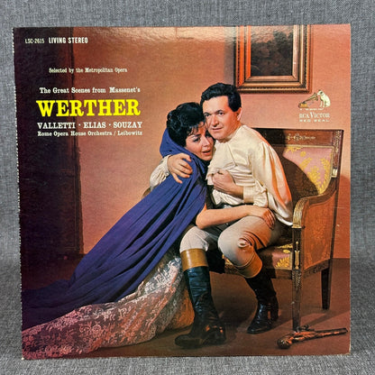Werther Opera Record Massenet Great Scenes Metropolitan Opera RCA Living Stereo