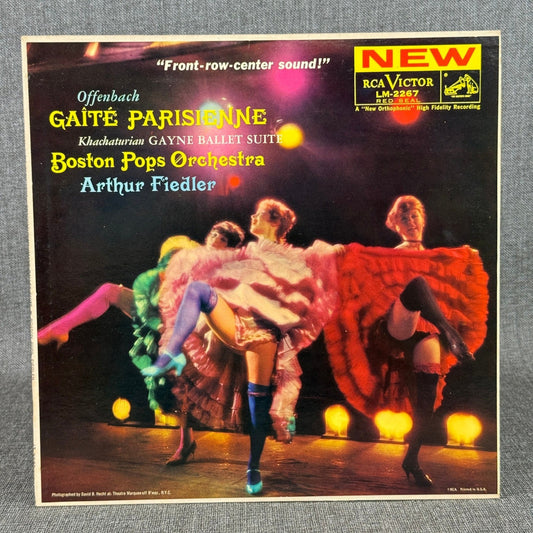 Gaite Parisienne Khachaturian Boston Pops Arthur Fiedler RCA Victor LP