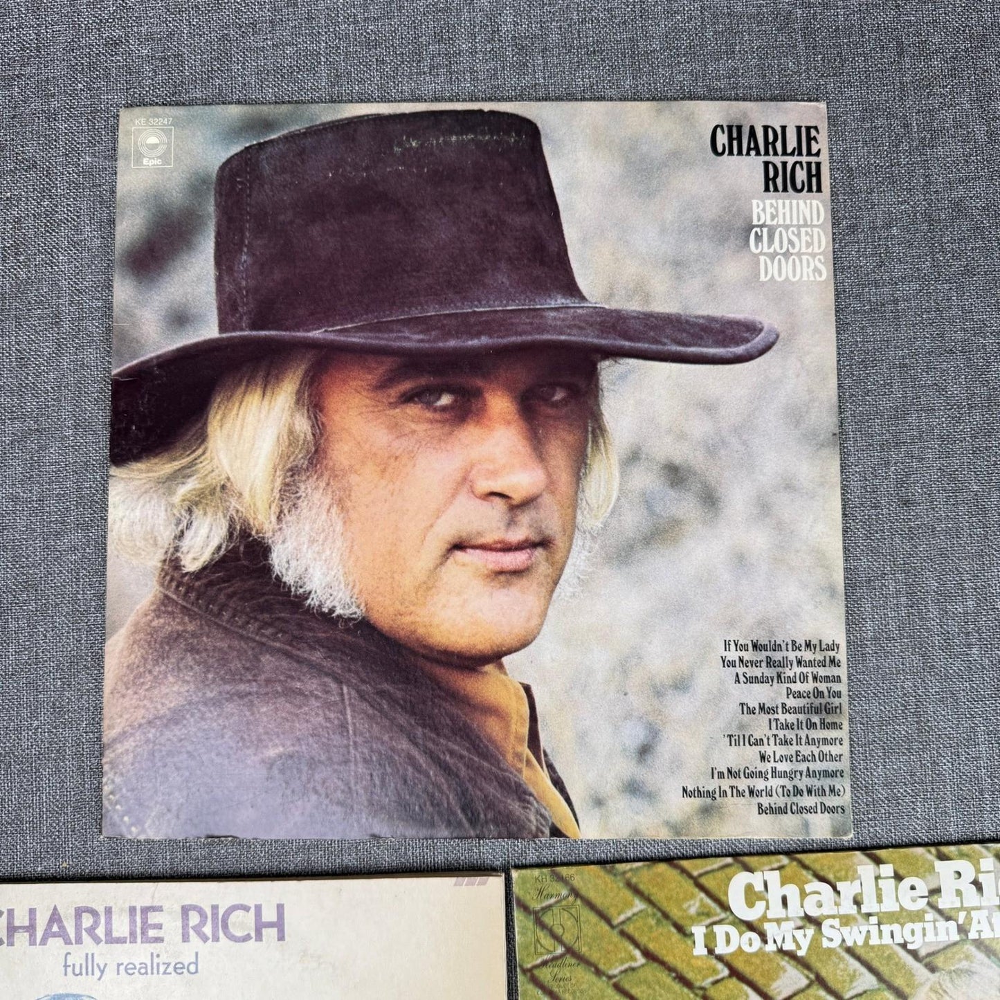 Charlie Rich Vinyl Record Lot of 4 Behind Closed Doors Fully Realized Swingin'