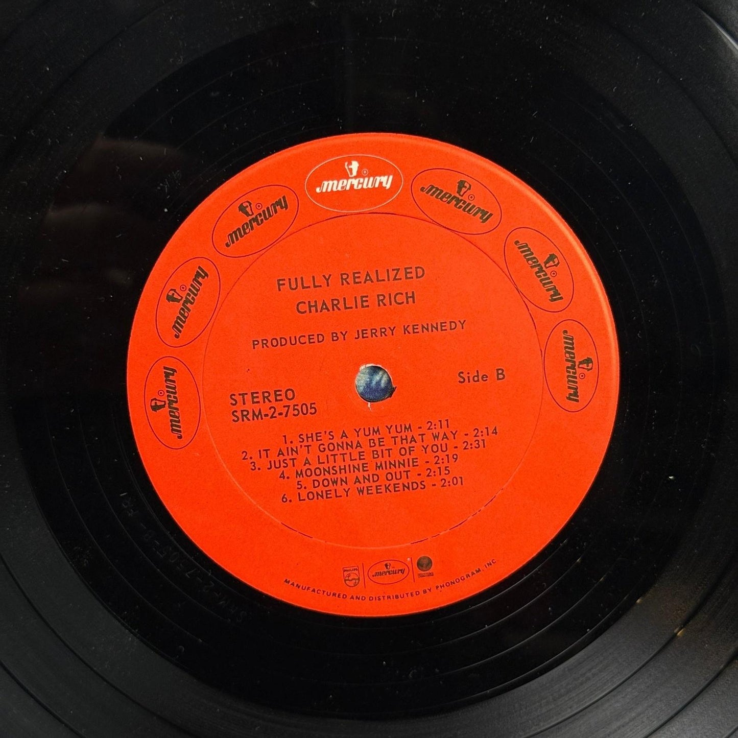 Charlie Rich Vinyl Record Lot of 4 Behind Closed Doors Fully Realized Swingin'