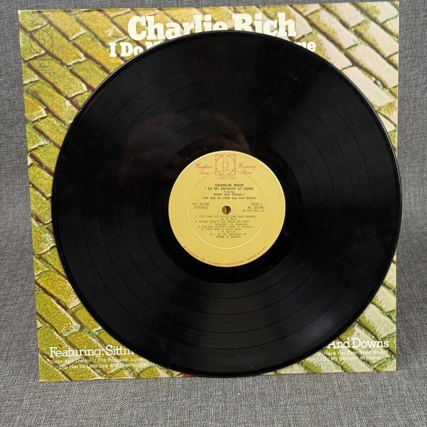 Charlie Rich Vinyl Record Lot of 4 Behind Closed Doors Fully Realized Swingin'
