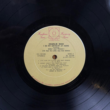 Charlie Rich Vinyl Record Lot of 4 Behind Closed Doors Fully Realized Swingin'