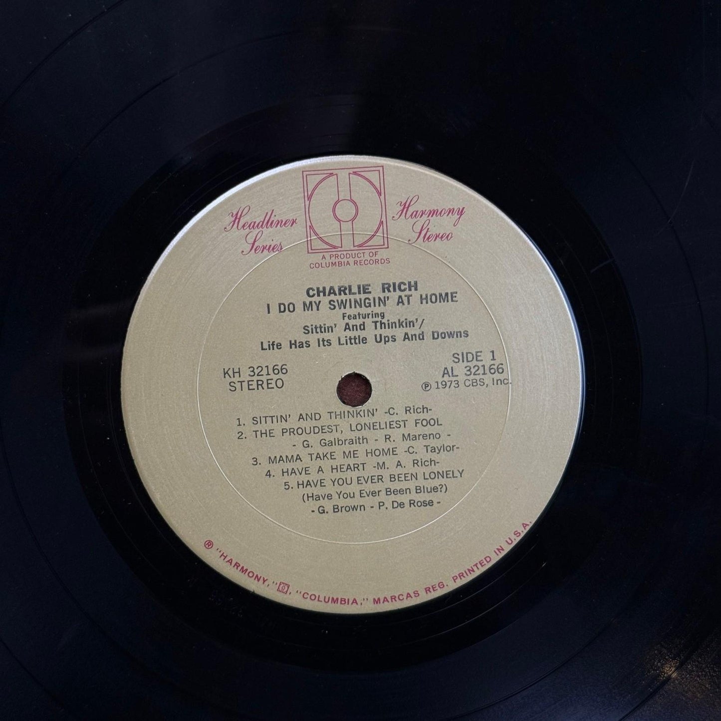 Charlie Rich Vinyl Record Lot of 4 Behind Closed Doors Fully Realized Swingin'