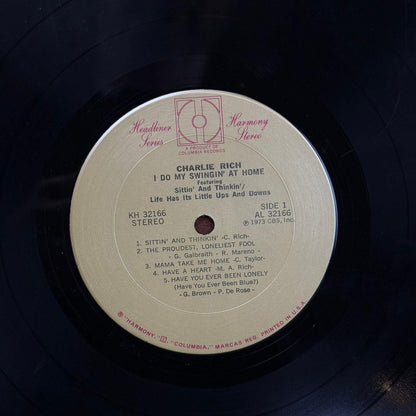 Charlie Rich Vinyl Record Lot of 4 Behind Closed Doors Fully Realized Swingin'