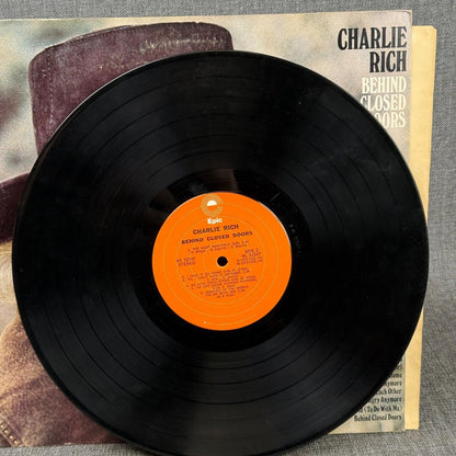 Charlie Rich Vinyl Record Lot of 4 Behind Closed Doors Fully Realized Swingin'