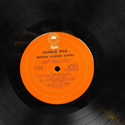 Charlie Rich Vinyl Record Lot of 4 Behind Closed Doors Fully Realized Swingin'