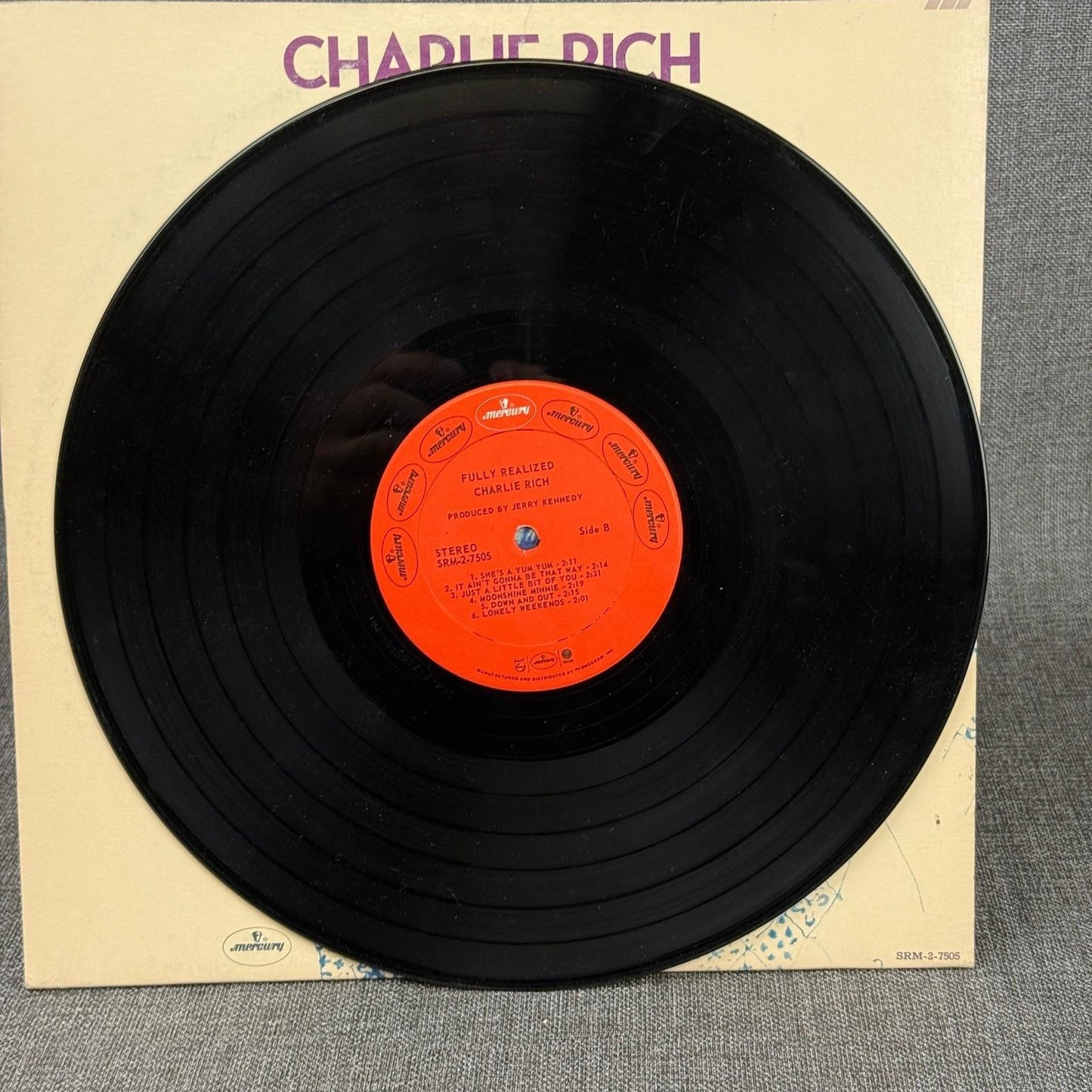 Charlie Rich Vinyl Record Lot of 4 Behind Closed Doors Fully Realized Swingin'